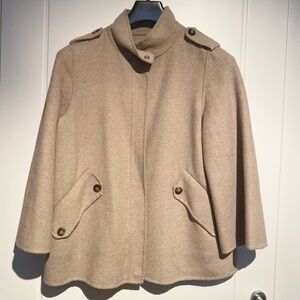 Handmade Wool Mix Zara Peacoat